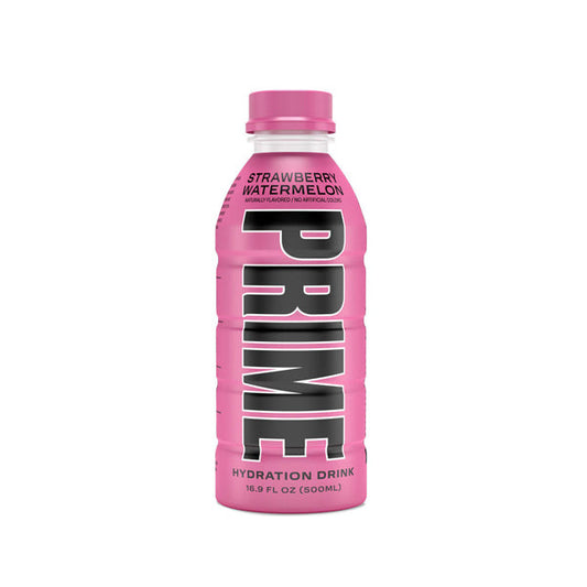 PRIME Hydration USA Strawberry Watermelon Sports Drink 500ml - Past Best Before Date