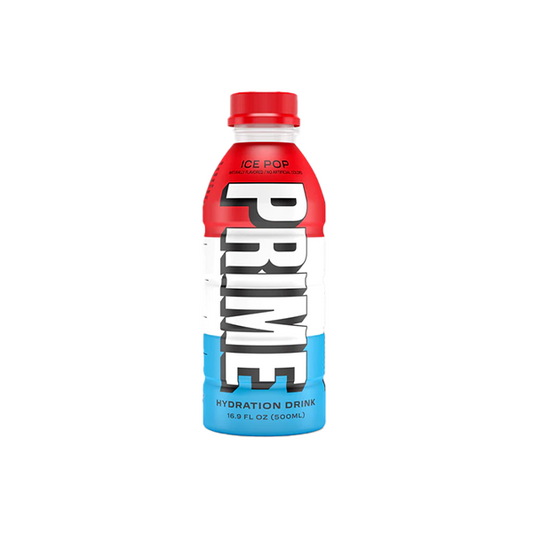 PRIME Hydration USA Ice Pop Sports Drink 500ml- Past Best Before date